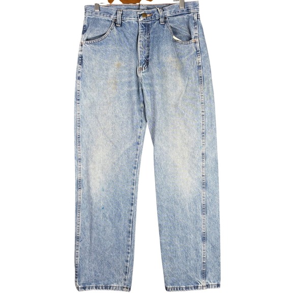 Rustler Other - Rustler Straight Leg Denim Jeans Mens 32x30 Light Wash Cowboy Rodeo Western Y2K